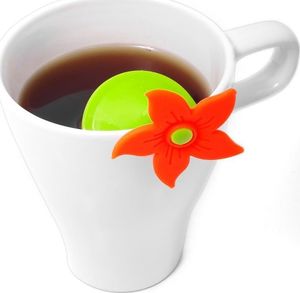 Excellent Houseware Zaparzacz sitko do zaparzania herbaty ziół KWIATEK 1