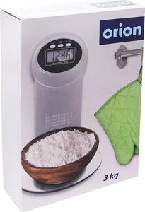 Waga kuchenna Orion Waga kuchenna elektroniczna SKŁADANA ścienna 3kg uniwersalny 4