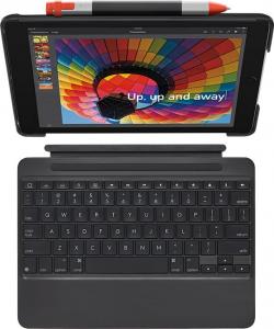 Logitech Etui z klawiaturą Slim Combo do iPad 5 i 6 Gen. czarne (920-009047) 4