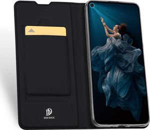 Dux Ducis Dux Ducis Skin Pro Kabura Etui Pokrowiec Z Klapką Huawei Honor 20 Czarny 5
