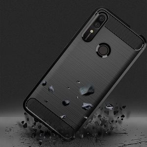 Hurtel Carbon Case Elastyczne Etui Pokrowiec Huawei P Smart Z Czarny 4