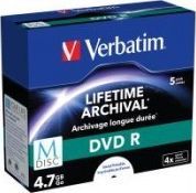 Verbatim DVD-R 4.7 GB 4x 5 sztuk (43821) 1