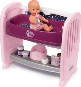 Smoby Baby Nurse zestaw lalka i łóżeczko 2w1 (220353) 1
