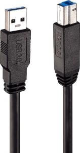 Kabel USB Lindy USB-A - 10 m Czarny (43098) 1