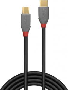 Kabel USB Lindy USB-C - microUSB 2 m Czarny (36892) 1