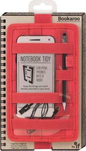 IF Bookaroo Notebook Tidy Organizer na notes czerwony 1