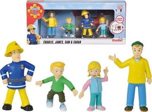 Figurka Simba Strażak Sam - Charlie, James, Sam i Sarah (109251066) 1