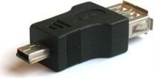 Adapter USB Savio Brak miniUSB - USB Czarny  (SAVIOCL14) 1