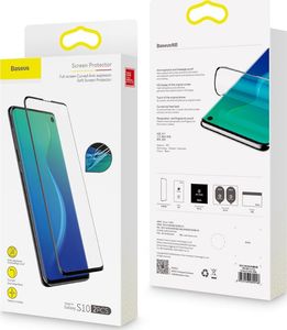 Baseus Baseus Full-screen 2x Folia Ochronna 3d 0,15 Mm Na Cały Ekran Samsung Galaxy S10 Czarny (sgsas10-kr01) 14
