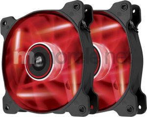 Wentylator Corsair AF120 LED Red Quiet Edition Twin Pack (CO-9050016-RLED) 1