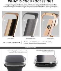 Ringke Ringke Bezel Styling Apple Watch 4 (40mm) Glossy Gold 6