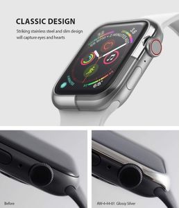 Ringke Ringke Bezel Styling Apple Watch 4 (40mm) Glossy Silver 5
