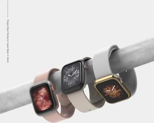 Ringke Bezel Styling Apple Watch 4 (40mm) Glossy Pink Gold 2