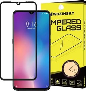 Wozinsky Wozinsky Super Wytrzymałe Szkło Hartowane Full Glue Na Cały Ekran Z Ramką Case Friendly Xiaomi Mi A3 / Xiaomi Mi Cc9e Czarny 1
