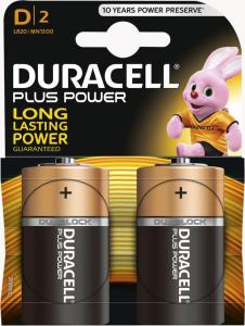Duracell Bateria Plus Power D / R20 2 szt. 1