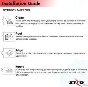 Zizo Zizo Lightning Shield - Hartowane Szkło Ochronne 9h, 0.33 Mm Na Ekran Iphone Xs / X 5