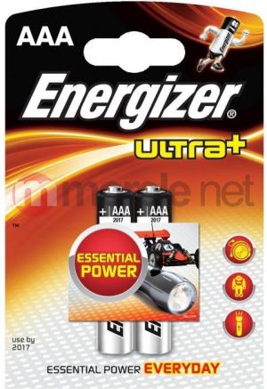 Energizer Bateria Ultra+ AAA / R03 2szt. 1