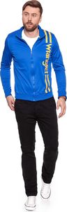 Wrangler Bluzy męskie B&y Zip Sweat Nautical Blue r. M (W6558DZV2) 8