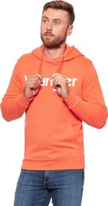 Wrangler Bluza męska Logo Hoodie Glow Orange r. L (W6527HY48) 4