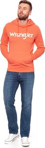 Wrangler Bluza męska Logo Hoodie Glow Orange r. XL (W6527HY48) 9