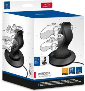 Speedlink podwójna stacja ładująca TWINDOCK do padów PS4 (SL-4511-BK) 2