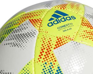 Adidas Piłka nożna Conext 19 Sala 65 biała r. 4 (DN8644) 2