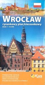 Plan kieszonkowy rys.-Wrocław 1:16 500 w.2019 1