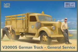 Ibg Model plastikowy Niemiecka ciężarówka General service V3000 S 1