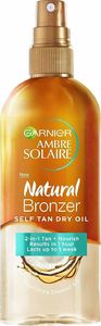 Garnier Ambre Solaire Natural Bronzer Self Tan Dry Oil dwufazowy samoopalający suchy olejek Coconut 150ml 1