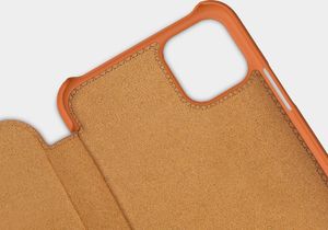 Nillkin Etui Nillkin QIN Apple iPhone 11 5.8 - Brown uniwersalny 6