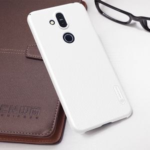 Nillkin Etui Nillkin Frosted Shield Nokia 8.1 - Black uniwersalny 3