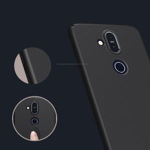 Nillkin Etui Nillkin Frosted Shield Nokia 8.1 - Black uniwersalny 9
