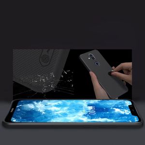 Nillkin Etui Nillkin Frosted Shield Nokia 8.1 - Black uniwersalny 10