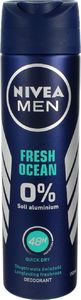 Nivea Nivea Dezodorant FRESH OCEAN spray męski 150ml 1
