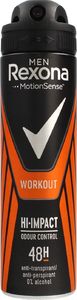 Unilever Rexona Motion Sense Men Dezodorant spray Workout Hi-Impact 150ml 1