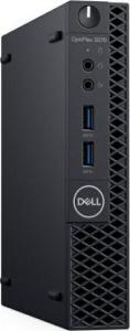 Komputer Dell Optiplex 3070 MFF W10Pro i3-9100T/4GB/128GB SSD/Intel UHD 630/WLAN + BT/KB216 & MS116/3Y NBD-N005O3070MFF 2