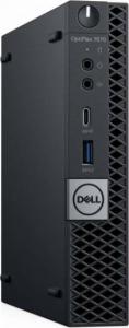 Komputer Dell Optiplex 7070 MFF W10Pro i5-9500T/8GB/256GB SSD/Intel UHD 630/WLAN + BT/KB216 & MS116/3Y NBD-N007O7070MFF 3