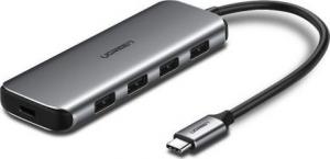 HUB USB Ugreen HUB USB-C do USB 3.0 4-portowy, PD, OTG 2