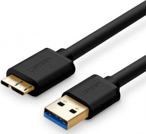 Kabel USB Ugreen USB-A - microUSB 1 m Czarny (10841) 1