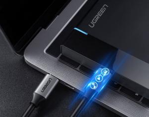 Kabel USB Ugreen USB-C - USB-C 1.5 m Czarny (50751) 2