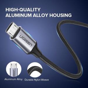 Kabel USB Ugreen USB-A - microUSB 2 m Szary (60148) 4