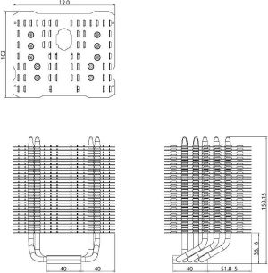Chłodzenie CPU Thermalright Macho 120 Rev.A (TR145) 6