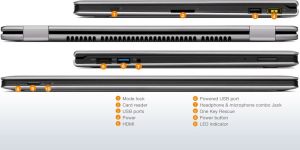 Laptop Lenovo IdeaPad Yoga 13 Orange (59-377316) 6