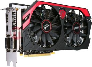 Karta graficzna MSI N780 TF 3GD5/OC Gaming 384bit wer. OC - OverClock+wentylator Twin Frozr + MSI Gaming Series W8 Mouse 4