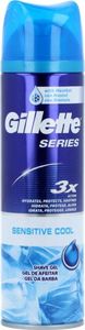 Gilette GILLETTE_Series 3x Action Sensitive Cool Shave Gel pianka do golenia 200ml 1