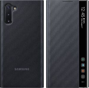 Samsung Etui Samsung EF-ZN970CB Note 10 N970 czarny/black Clear View Cover 1
