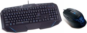 Klawiatura + mysz Genius Zestaw Klawiatura Genius KB-G265 + Myszka Genius X-G500 USB 1
