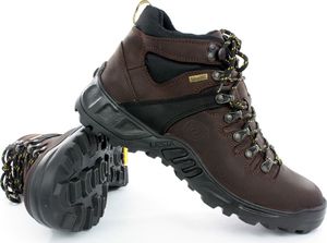 Buty trekkingowe męskie Lesta 6157 brązowe r. 38 4