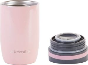 Kamille Kubek termiczny KM-2048 300ml różowy 2