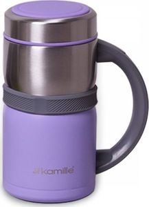 Kamille Kubek termiczny KM-2018 500ml fioletowy 1